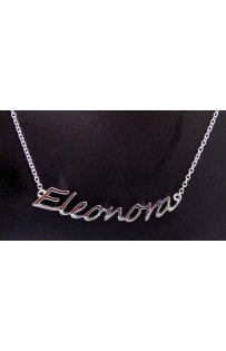 Girocollo con nome in argento Cod 0016810